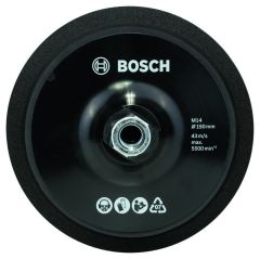 Bosch Professional Accessories 2608612027 Backing pad for polisher M14 150 mm velcro
