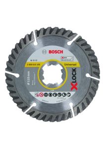 Bosch Professional Accessories 2608615165 X-LOCK Diamond Cut-off wheel Best for Universal 115 x 22,23 x 2,0 x 10,0 mm