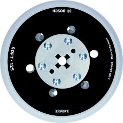 Bosch Professional Accessories 2608900003 Expert Multihole backing pads universal 125 mm, soft