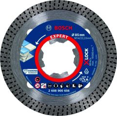 Bosch Professional Accessories 2608900656 Expert HardCeramic X-LOCK diamond Cut-off wheel 85 x 22,23 x 1,6 x 7 mm