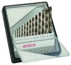 Bosch DIY Accessories 2607019926 13-part HSS metal drill set Robustline