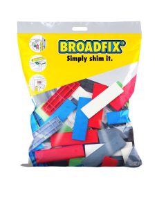 BROADFIX BSP120 Assortment of flat spacers, 120 pieces, 1-6mm, 20 pieces of each kind