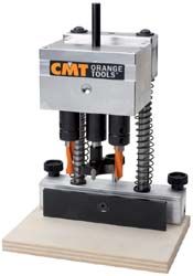 CMT CMT333-4300set Inboorscharnieren Complete set met koffer, boorkophouder, boorkop, 2 drevelboren en 1 potboor Raamkruk