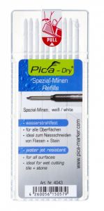 4043 Dry refill white waterproof marker pencil