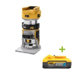 DeWalt DCW600N-XJ Cordless edge router 18V excl. batteries and charger