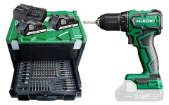 DS18DDTN Cordless Drill 18 Volt 1.5 Ah Li-Ion + Accessories in Systainer