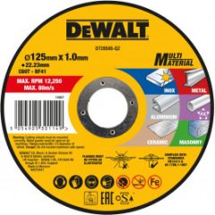 DeWalt Accessories DT20595-QZ Multi-material cut-off wheel -125 x 22.23 x 1.0 mm