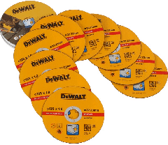 DeWalt Accessories DT3507-QZ DT3507 Cut-off wheel for stainless steel 125 x 22.23 x 1.0 mm 10 pieces in a can
