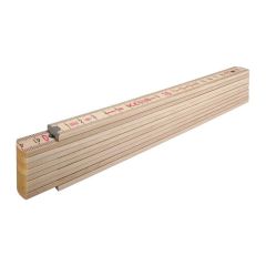 14348 Type 407 N wooden folding rule, 2 m