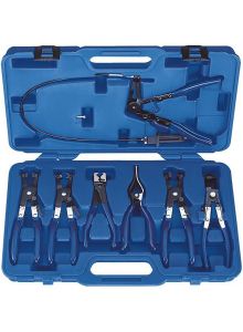 Facom Expert E200501 Pliers kit for self tensioning clamps 7 pcs