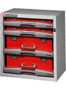 F50000023 High cabinet with 4 removable boxes 495 mm
