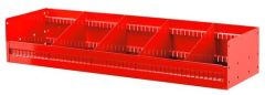 Facom F50030037 Matrix slanted shelf with 4 removable dividers 930 x 275 x 185 mm