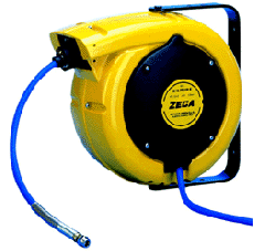 800.014 813/10 Hose reel for compressed air and water 9 mtr.