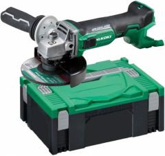G18DBBVLW2Z Cordless angle grinder 18V excl. batteries and charger Brushless in Hikoki System Case II