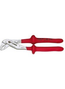 Gedore 6120140 VDE-146 10 VDE Water pump pliers with cap insulation 10", 7-fold