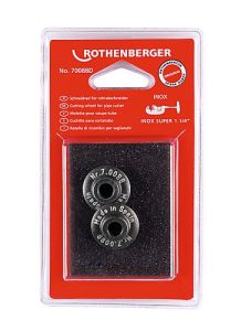 Rothenberger Accessories 070088D Cutting wheel for SUPER 1.1 / 4 ", Inox, 2 pieces