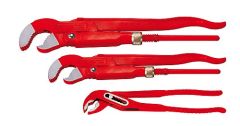 Rothenberger 070140X Pipe wrench set 1 - 1.1 / 2 " Wapu SP 10