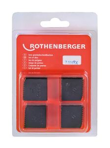 Rothenberger Accessories 070869X Cutting Jaws, BSPT R, 1 1/2", 4 pieces