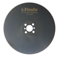 Circular saw blade INOX CZI 315x40x2.5 Z220