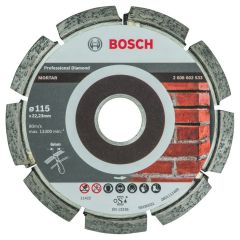 Bosch Professional Accessories 2608602533 Diamond Raker blade 115 x 6 x 7 x 22.23 mm
