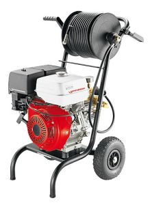 Rothenberger 76090 HD 19/180 B Cold water High-Pressure cleaner with hose reel, petrol engine 180 Bar