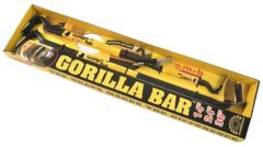 0112010123 Gorilla bar crowbar set with nail puller 300/600/900 mm