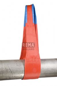 Rema 1211261 S1-PE-10M polyester lifting strap with reinforced loops 10.0 mtr 10000 kg