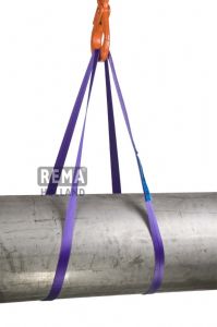 Rema 1212051 S2-PE-5M polyester endless flat strap sling 5.0 mtr 1000 kg