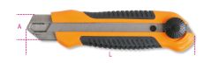 Beta 017730000 1773A break-off knife, 25 mm, non-slip two component handle