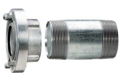 Metabo Accessories 628801000 ' Firefighter''s coupling 1 1/2 with extension pipe 100 mm'