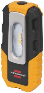 Brennenstuhl 1176440 Rechargeable flashlight with 4 LEDs HL DA 40 MH 220lm, hook, magnet, clip