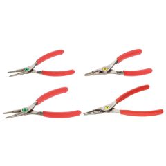 Facom PCSNJ4 Set of 4 Circlip Pliers Straight jaws 10 to 60 mm