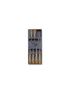 Beta 024240172 T172 Hard Moulded inserts with assortment of tools