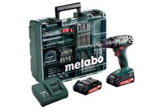 Metabo 602207880 BS 18 Mobile Construction Cordless Drill/Driver 18 Volt 2.0 AH Li-ion 5 Years