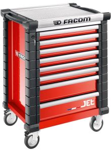 Facom JET.8M3A Tool Cart 8 drawers M3 Red