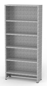 K20925 Galvanised shelf cabinet