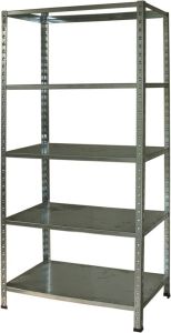 K20959 Galvanised shelf cabinet
