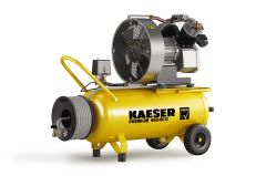 Kaeser 1.1821.10010 Premium 660/90D Piston Compressor 400 Volt Reel incl. 20 mtr. air hose