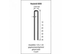 Haubold Fasteners 503202 KL6035 CRVS Nails 6000 Series 35 mm length 5000 pieces
