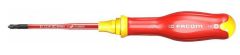 Facom ATPB1x100TVE Combined slotted and Phillips® screwdriver insulated Up to 1000 volts PROTWIST® BORNEO®