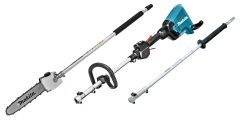 Makita DUX60ZX12 Accu Combi System D-handle 2 x 18V excl. batteries and charger + Chainsaw attachment and Extension Handle