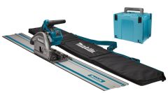 Makita SP001GZ04 Cordless Circular Saw 40V Max without batteries and charger with AWS transmitter + guide rail 1500mm bag