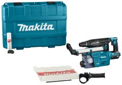 Makita HR008GZ03 Combi hammer SDS-Plus with dust extraction 40V Max excl. batteries and charger in case