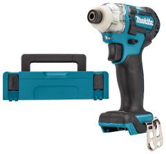 Makita TD111DZJ Impact screwdriver 10.8V brushless batteries and charger in MakPac