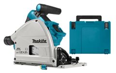 Makita DSP601ZJU Cordless Plunge Saw 165mm 2 x 18V with AWS transmitter excl. batteries and charger