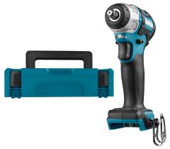 Makita TW060DZJ Cordless Impact Wrench 1/4" 12V max excl. battery and charger in MakPac
