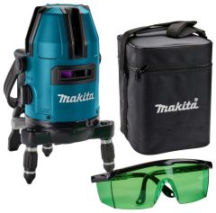 Makita SK40GDZ Multiline Laser Green 12V excl. batteries and charger in bag
