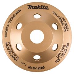 Makita Accessories B-12289 Diamond grinding disc 125 mm