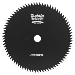 Makita Accessories B-14168 Saw blade for brushcutters 255 x 25,4 x 2,0 mm 80T