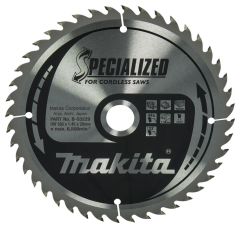 Makita Accessories B-53229 Circular saw blade for wood Specialized 165 x 20 x 1,45 44T